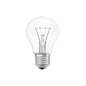 Лампа накаливания 60Вт Е27 прозрачная (Б 230-240-60, ГУП "Лисма" )