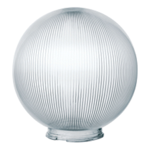UFP-P300В CLEAR Рассеиватель шар для садово-парковых светильников d300мм. Прозрачный(Комплект с осн)