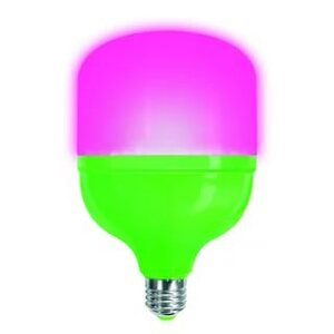 LED-M80-20W/SPSB/E27/FR PLS55GR Лампа светодиодная для растений, IP54. Спектр для рассады и цветения