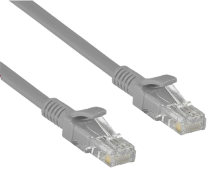 Патч-корд провод сетевой витая пара U/UTP с коннекторами RJ45 ,в сборе 3 м.