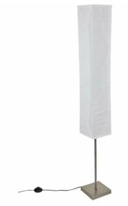 UML-T400 2хE27 WHITE Торшер напольный под две лампы E27, 2х60W. Механический выключатель. Белый. ТМ 