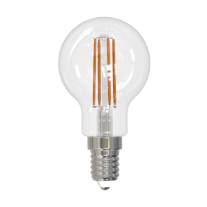 LED-G45-11W/4000K/E14/CL PLS02WH Лампа светодиодная. Форма "шар", прозрачная. Серия Sky. Белый свет 