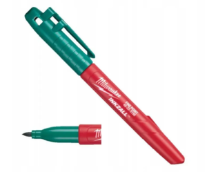 Маркер для стройплощадки тонкий Milwaukee INKZALL (зеленый )