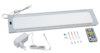 ULI-F42-7.5W-RGB-RC-DIM SENSOR IP20 SILVER Панель линейная  беск.выкл. диммер.пульт д/у.460х120х11мм