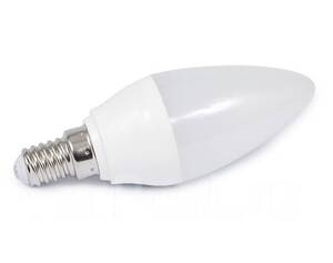 лампа светодиодная свеча С37-102 8W 4K E14 тм "iSvet"