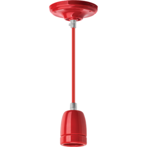Светильник керамический красный NIL-SF03-011-E27 1м. Navigator