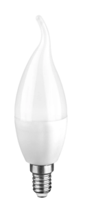 Лампа светодиодная CT37-103 8W 6000K E14 свеча на ветру  "iSvet"