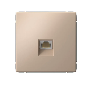 ARTGALLERY РОЗЕТКА компьютерная RJ45, кат. 5е, механизм, ПЕСОЧНЫЙ