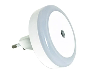 Свет-к с/д (ночник) LE LED NL-817-S 0,5W (Круг, с датчиком освещенности)