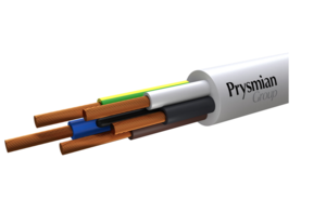 Провод ПВС 5х0.75 белый ГОСТ РЭК/Prysmian