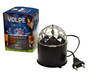 Светодиодный светильник-проектор ULI-Q302. Серия DISCO. многоцветный. ТМ VOLPE