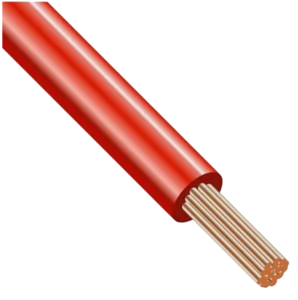 Провод (ПВ3) ПуГВнг(А)-LS 1х0,75, красный ГОСТ ККЗ