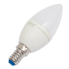 Лампа светодиодная "свеча" матовая 6W/WW/E14/FR/MB 3000K