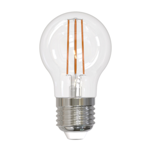 LED-G45-11W/4000K/E27/CL PLS02WH Лампа светодиодная. Форма "шар", прозрачная. Серия Sky. Белый свет 