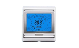 INTERMO E-91.716 терморегулятор сенсорный програмируемый (СЕРЕБРО)