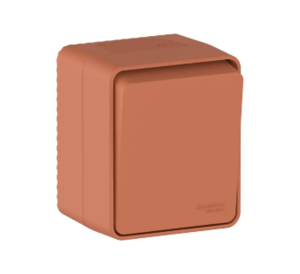 ATLASDESIGN PROFI IP54 О/У 1-клавишный ВЫКЛЮЧАТЕЛЬ, сх.1, 10АХ, ТЕРРАКОТОВЫЙ ATLASDESIGN PROFI IP54 О/У 1-клавишный ВЫКЛЮЧАТЕЛЬ, сх.1, 10АХ, ТЕРРАКОТОВЫЙ