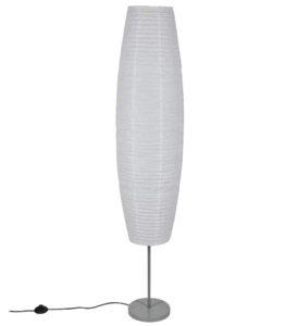 UML-T410 2хE27 WHITE Торшер напольный под две лампы Е27, 2х60W. Механический выключатель. Белый. ТМ 