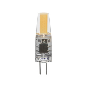 Лампа светодиодная General Капсульная GLDEN-G4-3-C-220-4500, G4, 4500К