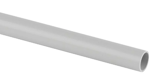 Труба ПВХ жёсткая гладкая д.40мм, лёгкая, 3м, цвет серый DKC