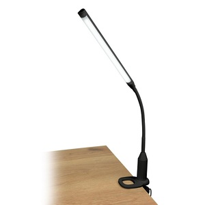TLD-572 Black/LED/500Lm/4500K/Dimmer Светильник настольный светодиодный на струбцине, 7W. Сенсорный 