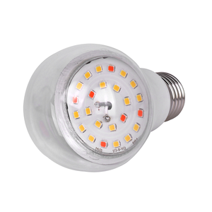 LED-A60-10W/SPFB/E27/CL PLP30WH Лампа светодиодная для растений. Форма "A", прозрачная. Спектр для ф