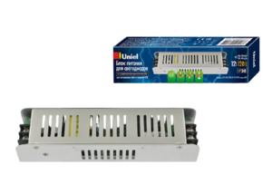 UET-VAS-120A20 12V IP20 Блок питания, 120Вт. Металлический корпус. TM Uniel