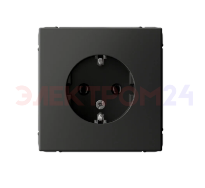 ARTGALLERY РОЗЕТКА с заземлением, 16А, механизм, БАЗАЛЬТ ARTGALLERY РОЗЕТКА с заземлением, 16А, механизм, БАЗАЛЬТ