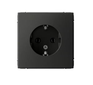 ARTGALLERY РОЗЕТКА с заземлением, 16А, механизм, БАЗАЛЬТ