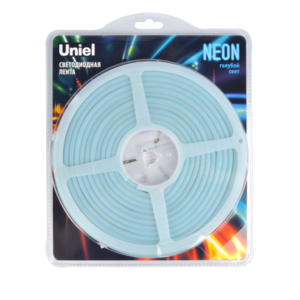 ULS-N01-2835-120LED/m-6mm-IP67-DC12V-9W/m-5M-LIGHTBLUE Гибкая светодиодная лента NEON. Катушка 5м. в
