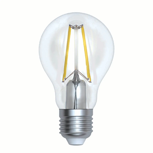 LED-A60-15W/3000K/E27/CL PLS02WH Лампа светодиодная. Форма "A", прозрачная. Серия Sky. Теплый белый 