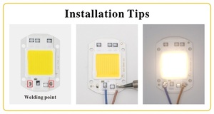 COB чип 100W, 220V для DIY прожектора, 6500K