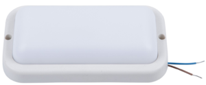 ULW-Q228 18W/6500K IP65 WHITE Светильник светодиодный влагозащищенный. Прямоугольник. Дневной свет (