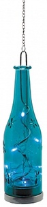 LT049 Световая фигура Бутылка  4,5V 8LED, цвет свечения: белый, IP20, 24см, голубая