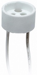 ULH-GU10-Ceramic-15cm Патрон керамический для лампы на цоколе GU10