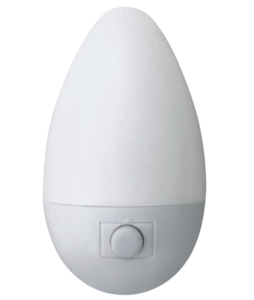 DTL-303-Овал-White-3LED-0.5W Светильник-ночник мех.выкл.