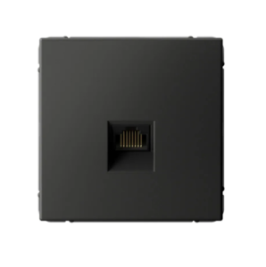 ARTGALLERY РОЗЕТКА компьютерная RJ45, кат. 5е, механизм, БАЗАЛЬТ