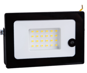 ULF-Q518 30W/6500K SENSOR IP65 220-240V BLACK Прожектор светодиодный с датчиком движения и освещен