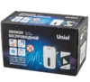 UDB-095W-R1T1-38S-BL-SL Звонок электронный. 220В. Радиус действия 150 м. Черный с серебристым. ТМ Un