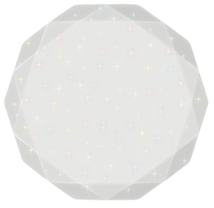 ULI-D226 72W/SW/50 DIAMOND-2 O3 Cветильник светодиодный накладной. Диммируемый. Пульт ДУ (в/к). Тепл