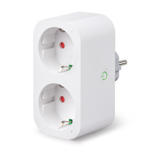 USH-A102 2G-WF WHITE Умный сетевой разветвитель Wi-Fi. 2 гнезда.16A. До 3680Вт. Голосовое управление