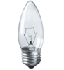 Лампа ЛОН свеча прозрачная NI-B-60-230-E27-CL Navigator