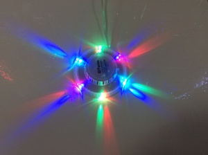 Лампа cветодиодная, (5W) 230V RGB, LB-801