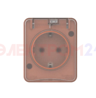 ATLASDESIGN PROFI IP54 О/У РОЗЕТКА с заземлением со шторками, 16А, ТЕРРАКОТОВЫЙ ATLASDESIGN PROFI IP54 О/У РОЗЕТКА с заземлением со шторками, 16А, ТЕРРАКОТОВЫЙ