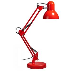 TLI-221 RED E27 Свет-ник настольн. Цоколь Е27. 60W. Механ-кий вык-тель. Красный. ТМ Uniel,