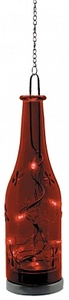 LT049 Световая фигура Бутылка 4,5V 8LED, цвет свечения: белый, IP20, 24см красная