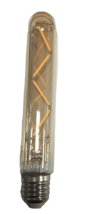LED-L32A-4W/AMBER/E27/VLF Лампа светодиодная Vintage. Форма «цилиндр», янтарная колба. Картон. TM Vo