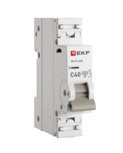 Автоматический выключатель ВА 47-63N 1P 40А (C) 4,5 кА PROXIMA EKF