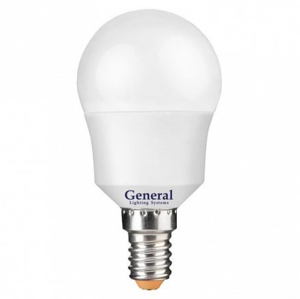 Лампа светодиодная шар General GLDEN-G45F-20Вт-230В-E14-6500К 1270Лм