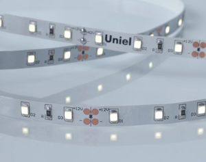 ULS-M11-2835-60LED/m-8mm-IP20-DC12V-4,8W/m-4M-6500K PROFI Гибкая светод/ лента на самокл/основ