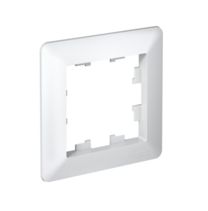 ATLASDESIGN AIR 1-постовая РАМКА, БЕЛЫЙ/дымчатый белый